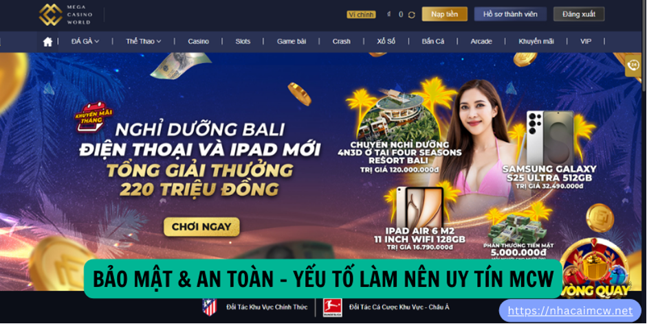 Bảo Mật & An Toàn – Yếu Tố Làm Nên Uy Tín Mcw